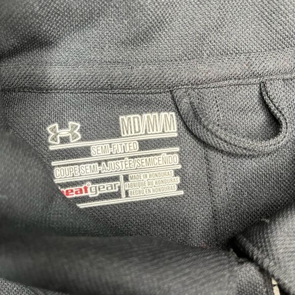 Under Armour semi fitted polo sz medium - Picture 2 of 5